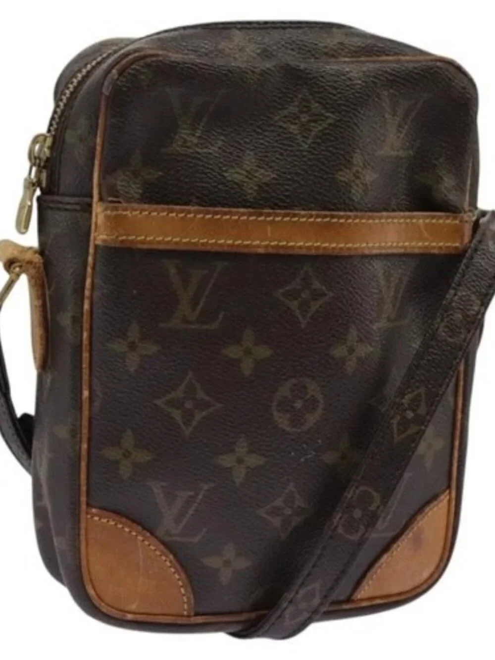 LOUIS VUITTON Monogram Danube Shoulder Bag M45266 LV Auth ar13045